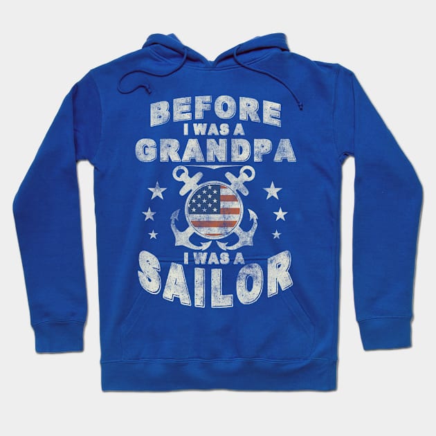 Sailor Grandpa Hoodie by veerkun